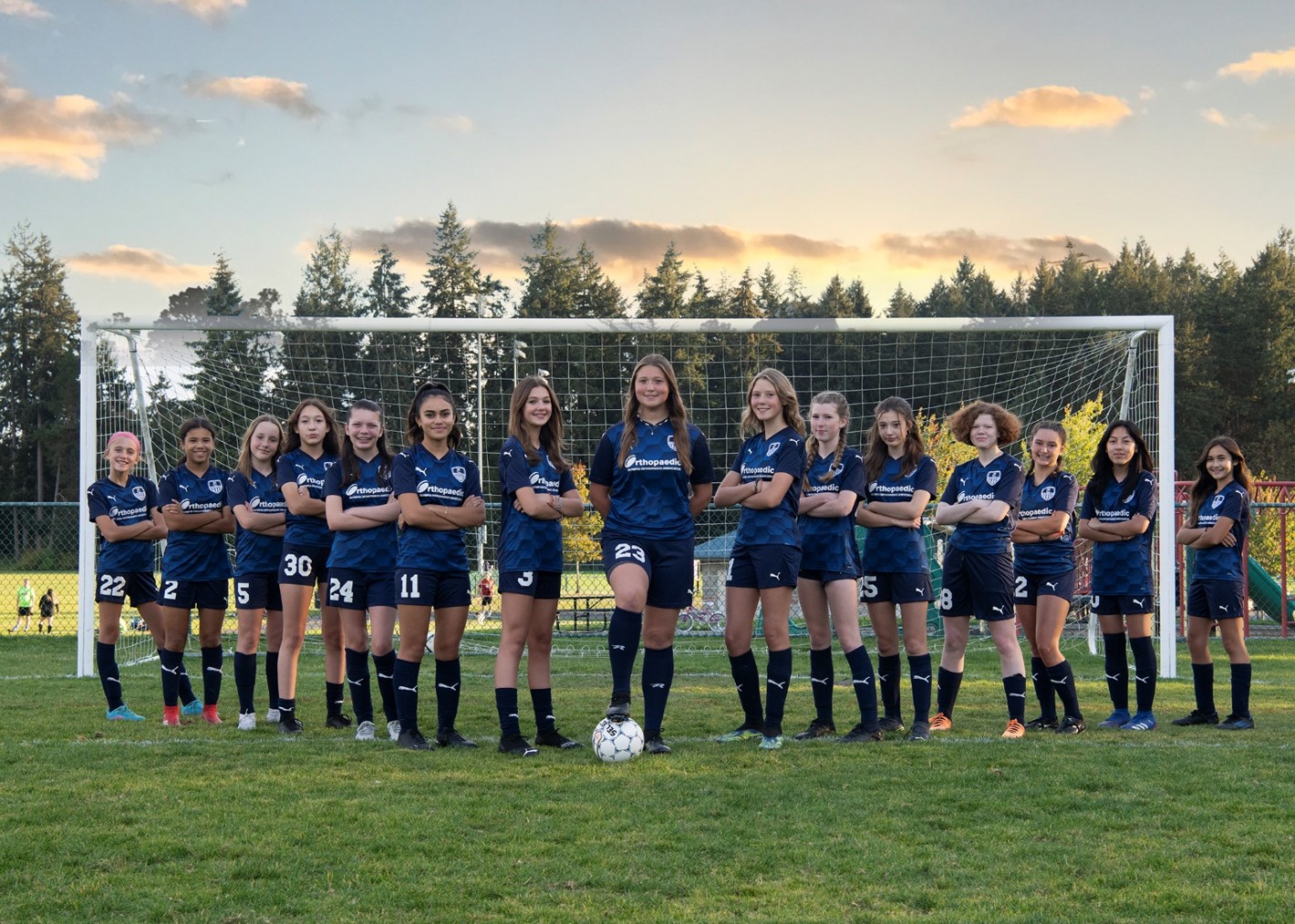 2022-2023 TC United Girls 2009 Team Photo